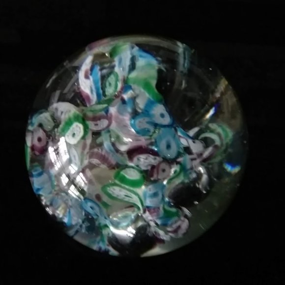 Vintage Art Glass Paperweight - Picture 2 of 3